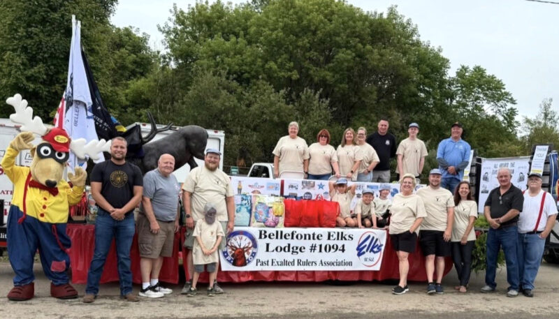 Bellefonte Elks participate in parade